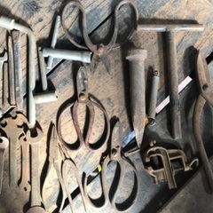 アンティーク工具等　約40個程の画像