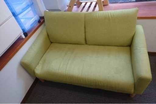 2人掛けソファー　訳あり　中古