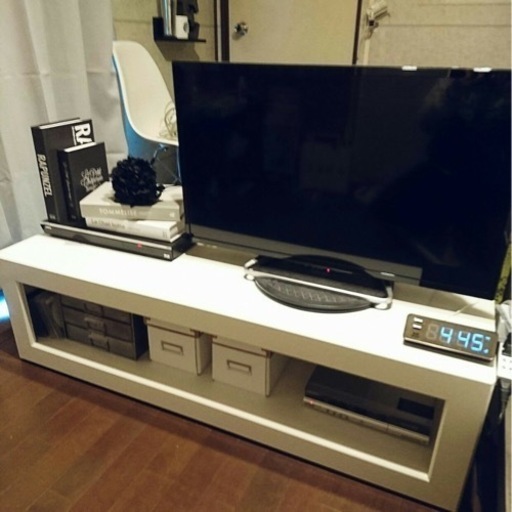 【決定済】テレビ台 ローボード 120cm 白 ホワイト