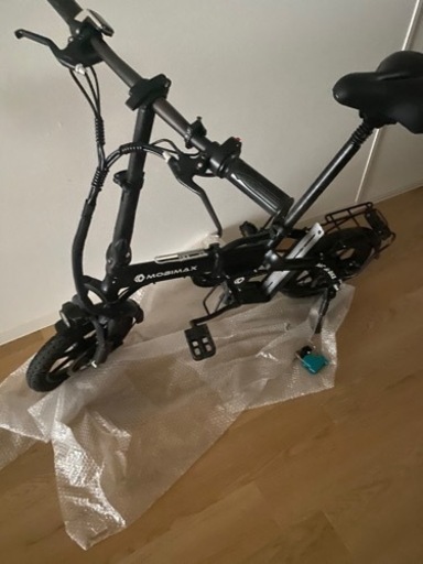 モペット電動自転車　アクセル付き　バッテリーなしアダプターなし