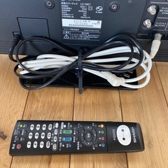 AQUOS 液晶カラーテレビ2013年製の画像