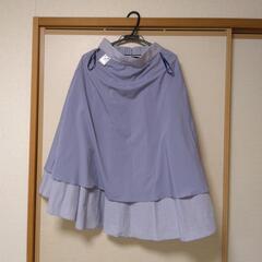 ユニクロ　ひざ丈スカート　サイズMの画像