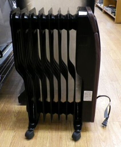 アイリスオーヤマ オイルヒーター POH－S1208M 2021年製 8枚フィン 木目ダークブラン 暖房器具 札幌市 西岡店