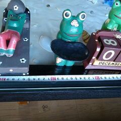 バリ島 木彫りのカエル 3体