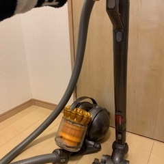 ダイソンDC36 山善スチームアイロン
