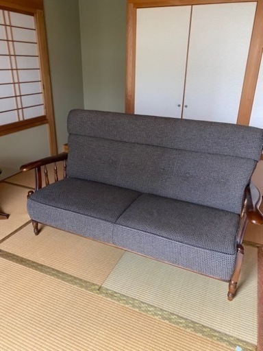 カリモク　ソファ　ローテーブル