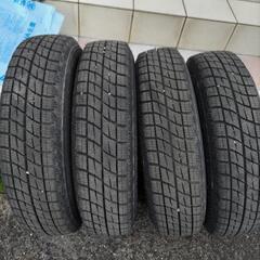 スズキkei用スタッドレス13インチの画像