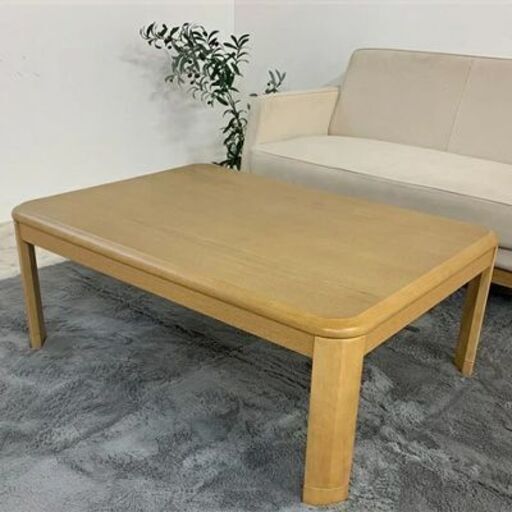 ■シンプルな家具調こたつ-幅120×80cm ■aky-0024