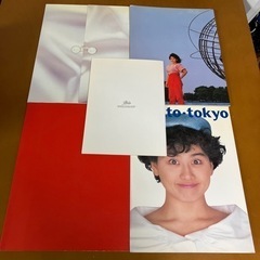 【処分しました！】渡辺美里 パンフレット類 5冊まとめて！の画像