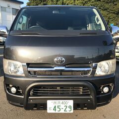 平成１９年式*トヨタハイエース*スーパーＧＬ*車検令和５年１０月*キーレス*ナビ*テレビ*ETCの画像