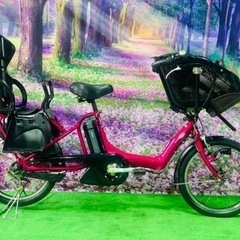 Ⅳ 4410 長生き8.9A 新品日本製タイヤ　子供乗せ電動自転車