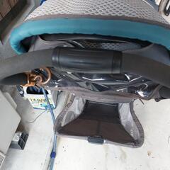 2人乗りベビーカー(取引中)の画像