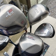 ゴルフ　クラブ　レディース　バッグ付き　セット中古の画像