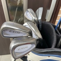 ゴルフ　クラブ　レディース　バッグ付き　セット中古の画像