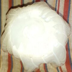 🌺乳白色の花瓶 昭和レトロの画像