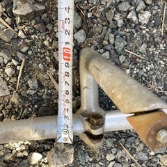 アルミ製　レトロドロップハンドルの画像