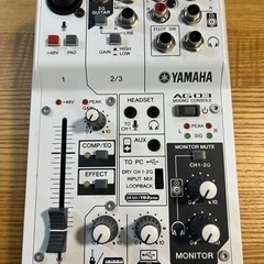 YAMAHA AG03+ライブ配信セット