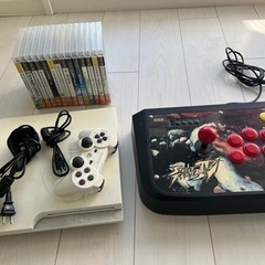 【ジャンク】PS3 アケコン　ソフトセット