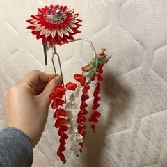 七五三 髪飾り　ヘアセットの画像