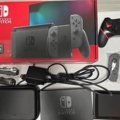 Nintendo Switch 本体 Joy-Con グレー（オプション付）