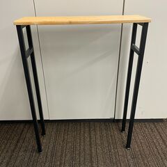 【訳アリ】コンソールテーブル　シャビーオーク