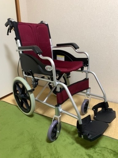 未使用品　介助式　車椅子