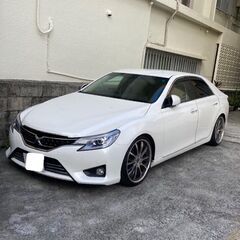 【値下げしました】マークX 25年式 現状販売 禁煙 トヨタ G...