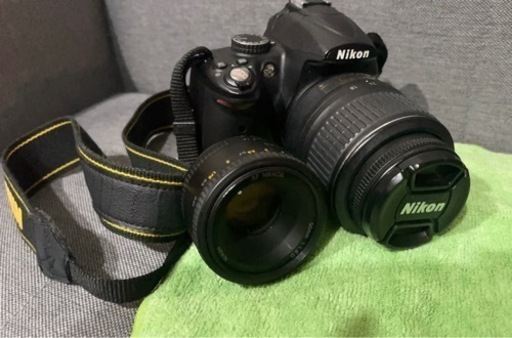 Nikon D5000 他単焦点、バック付属