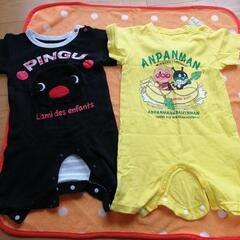 【夏物】ベビー服等いろいろセット　アンパンマンドラえもんピングーの画像