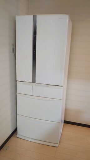好評完売ありがとう【美品】Panasonic　ノンフロン冷凍冷蔵庫　【品番ＮＲ-ＦＶ４６Ａ-Ｗ形】４５５リットル　２０１５年製