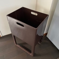 【決まりました】差し上げます/日本製折りたたみバスケットACOT...