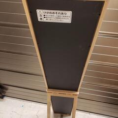 スタンドミラー 木製 ナチュラル の画像