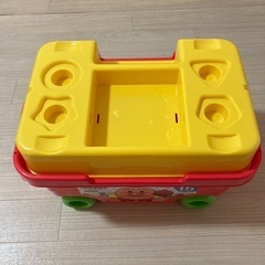 アンパンマン　はじめてのブロックワゴン　ワゴンのみの画像