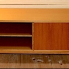 UNICO ウニコ TVボードローテーブル/ブラウン