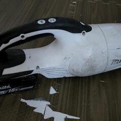 マキタ　コードレス掃除機　18V バッテリー付きの画像