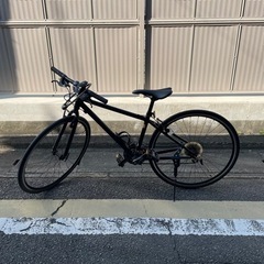 [引取相手確定しました]FUJI クロスバイク マットブラック ...