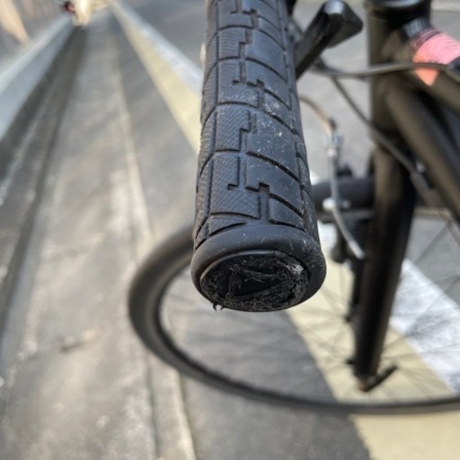 引取相手確定しました]FUJI クロスバイク マットブラック 2018年