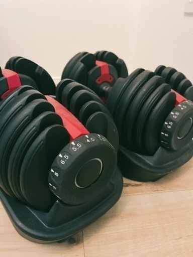 【取引中】可変式　ダンベル24㎏×2