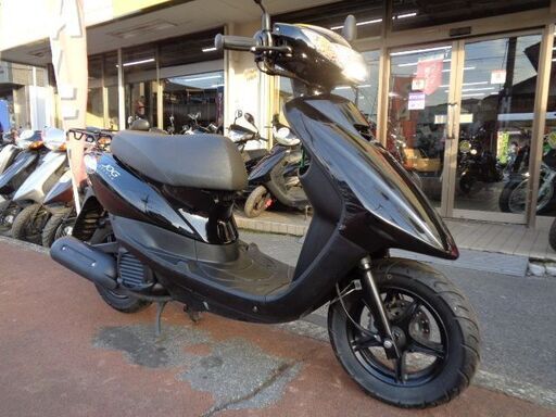 NO.4545　ＪＯＧ　ＤＸ （ジョグデラックス）ＳＡ５８Ｊ　水冷４サイクルエンジン　フューエルインジェクション車　ディスクブレーキ　低走行６１ｋｍ　ブラック　☆彡