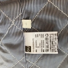 最終値下げ！GUのメンズコート　Sサイズ　グレーの画像