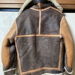 引き取り者きまりました。再値下げしました。USA製　TYPE B-3 フライトジャケット ムートンジャケットの画像