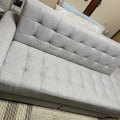 大塚家具　ソファベッド　定価14万　去年購入