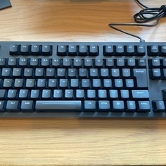 【終了】ゲーミングキーボード エレコム 茶軸 テンキーレス EL...