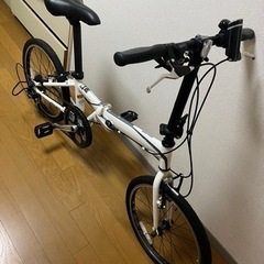 取引終了）簡単に運べて何処でもチョイ乗り 折りたたみ自転車