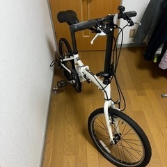 取引終了）簡単に運べて何処でもチョイ乗り 折りたたみ自転車
