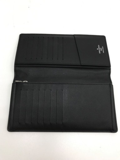 ヴィトン　長財布　ポルトフォイユブラザ　グラフィット　ダミエ　折り財布　美品