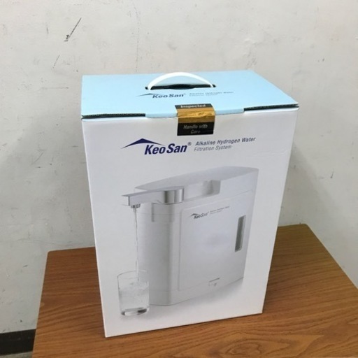 V2211-209 アルカリハイドロゲンウォーターフィルターシステム　浄水器　Keo San 未開封、未使用品