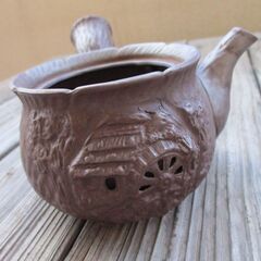 千秋不易　急須　鳥が飛び出す仕掛け　実家の整理しています！の画像