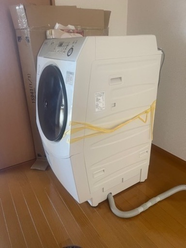 シャープ　縦型ドラム式乾燥機付洗濯機