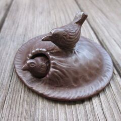 千秋不易　急須　鳥が飛び出す仕掛け　実家の整理しています！の画像